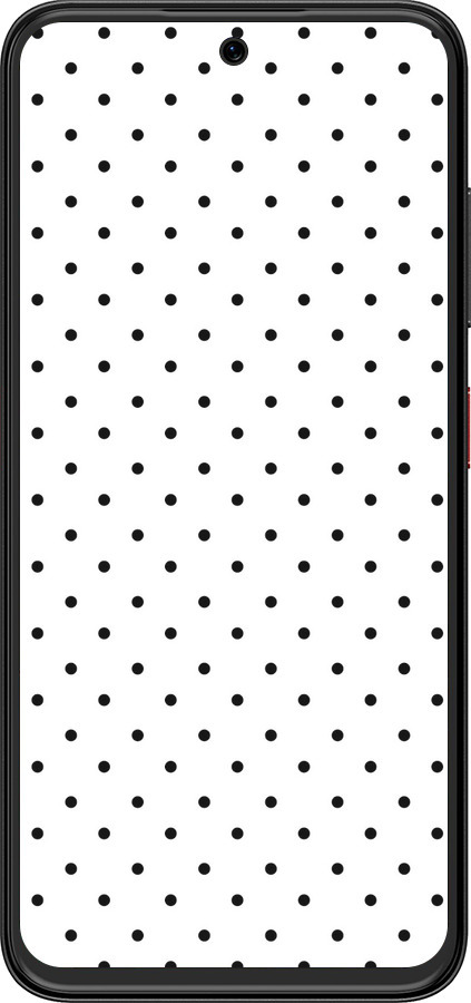 Силиконовый чехол Горох для ZTE Nubia V70 Design - 4289u-4084 изображение 