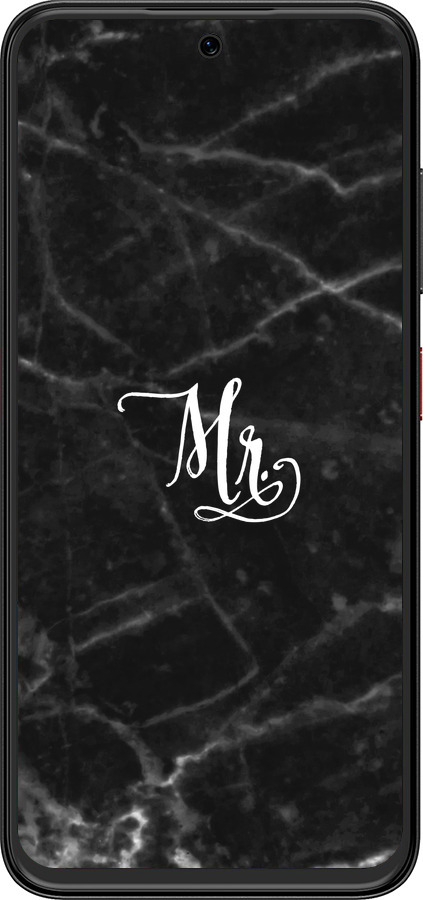 Силиконовый чехол Мрамор1 для ZTE Nubia V70 Design - 4582u-4084 изображение 