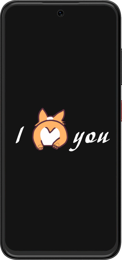 Силиконовый чехол Люблю для ZTE Nubia V70 Design - 4586u-4084 изображение 