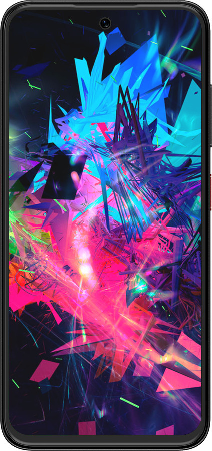 Силиконовый чехол Абстрактный чехол для ZTE Nubia V70 Design - 4681u-4084 изображение 