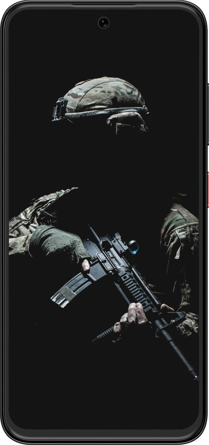 Силиконовый чехол Защитник v3 для ZTE Nubia V70 Design - 5226u-4084 изображение 