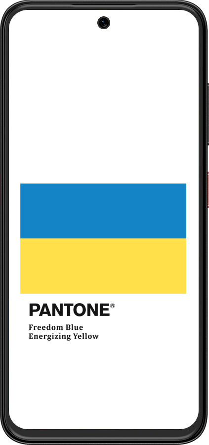 Силиконовый чехол Прапор Пантон для ZTE Nubia V70 Design - 5275u-4084 изображение 