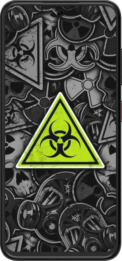 Силиконовый чехол № 5333 для ZTE Nubia V70 Design - 5333u-4084 изображение 