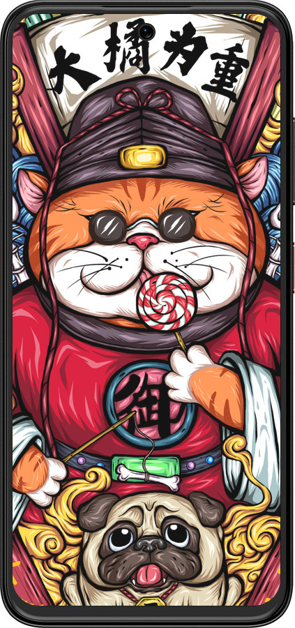 Силіконовий чехол № 5341 для ZTE Nubia V70 Design - 5341u-4084 изображение 