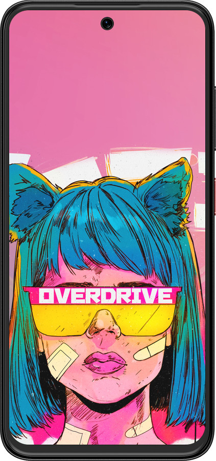 Силиконовый чехол № 5346 для ZTE Nubia V70 Design - 5346u-4084 изображение 