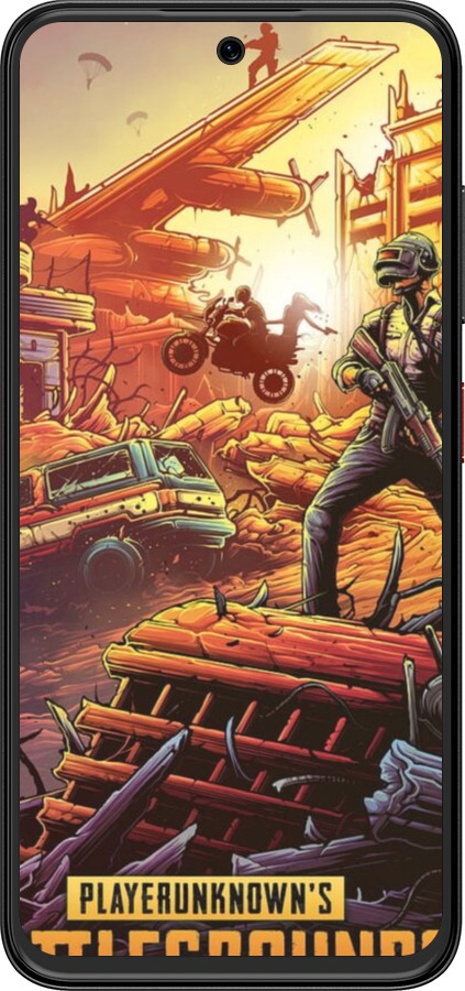 Силиконовый чехол № 5377 для ZTE Nubia V70 Design - 5377u-4084 изображение 