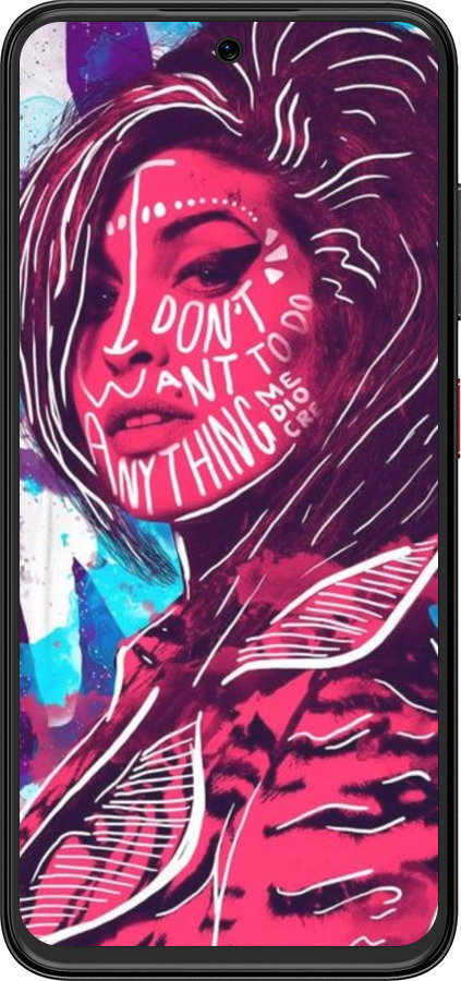 Силиконовый чехол Эми для ZTE Nubia V70 Design - 5381u-4084 изображение 