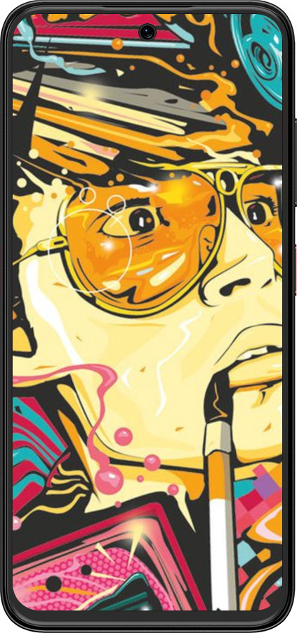 Силиконовый чехол № 5383 для ZTE Nubia V70 Design - 5383u-4084 изображение 