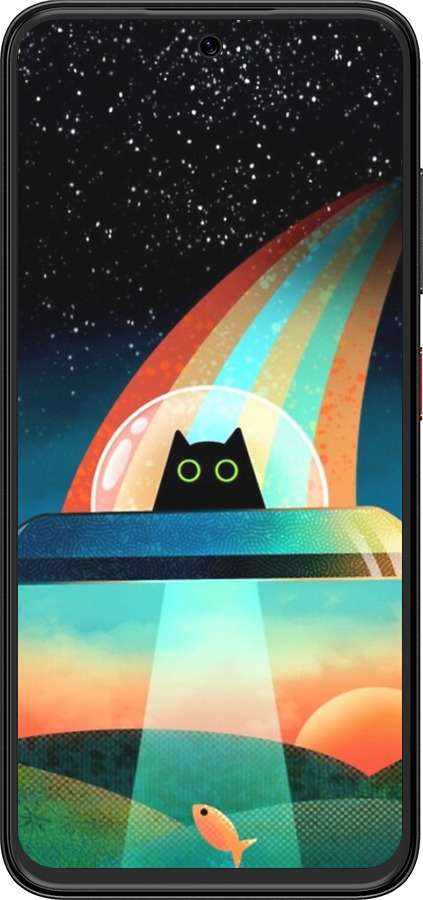 Силиконовый чехол № 5395 для ZTE Nubia V70 Design - 5395u-4084 изображение 