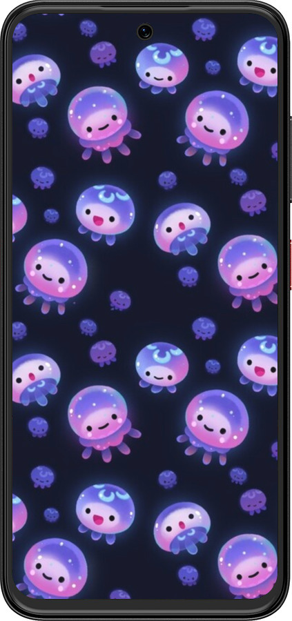 Силиконовый чехол № 5414 для ZTE Nubia V70 Design - 5414u-4084 изображение 