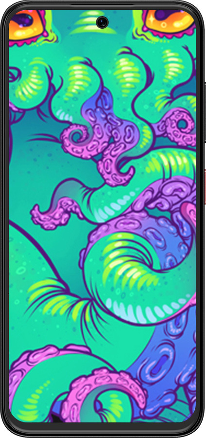 Силіконовий чехол № 5427 для ZTE Nubia V70 Design - 5427u-4084 изображение 