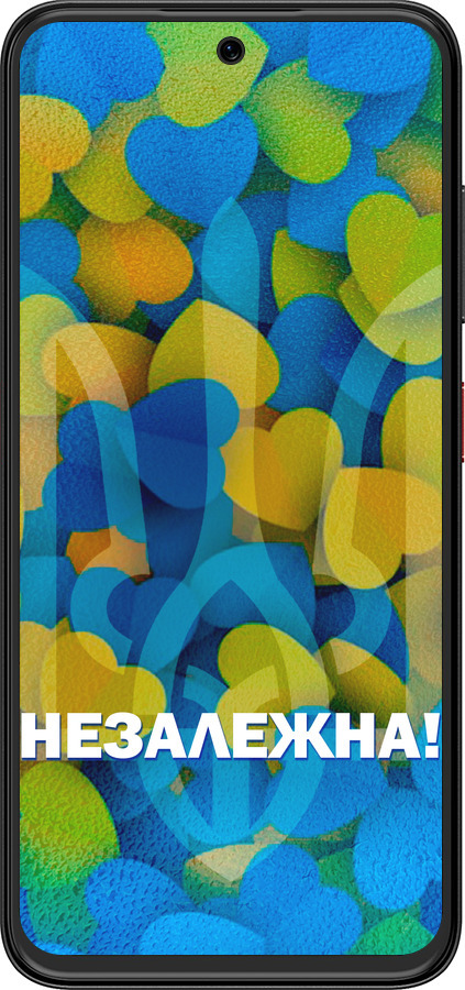 Силиконовый чехол Незалежна для ZTE Nubia V70 Design - 5447u-4084 изображение 