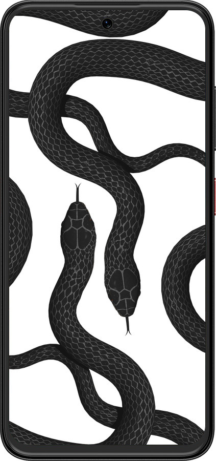 Силиконовый чехол Змеи для ZTE Nubia V70 Design - 5473u-4084 изображение 