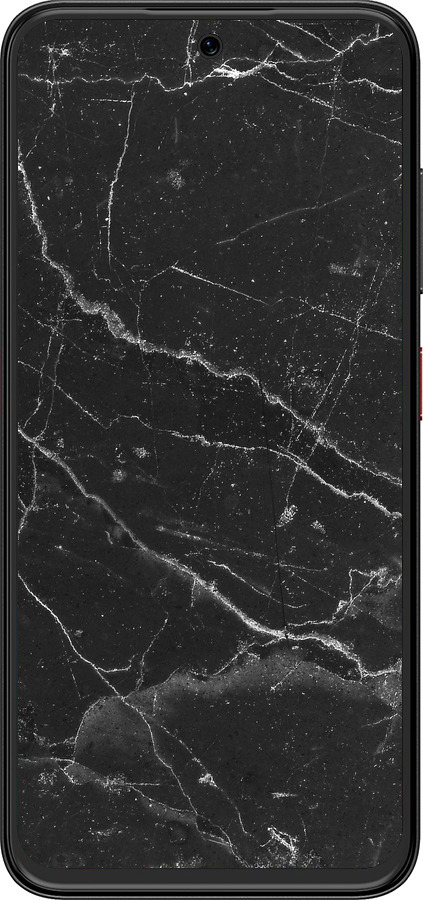 Силіконовий чехол Чорний мармур v2 для ZTE Nubia V70 Design - 5568u-4084 изображение 