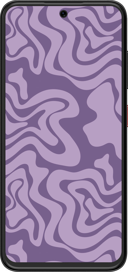 Силіконовий чехол Абстрактний візерунок v2 для ZTE Nubia V70 Design - 5572u-4084 изображение 