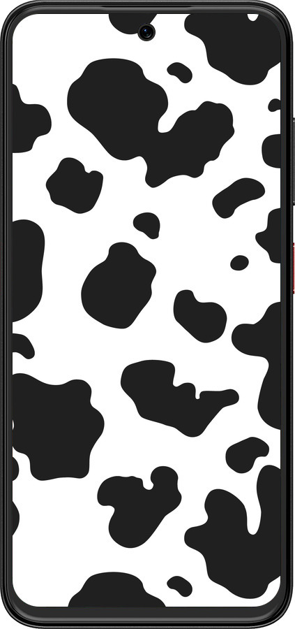 Силиконовый чехол Шкура коровы для ZTE Nubia V70 Design - 5576u-4084 изображение 