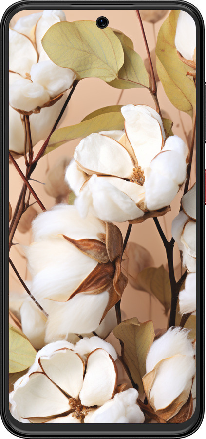 Силиконовый чехол Хлопок для ZTE Nubia V70 Design - 5665u-4084 изображение 