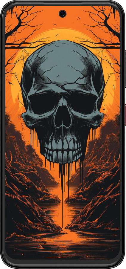 Силіконовий чехол Чохол для телефону для ZTE Nubia V70 Design - 5953u-4084 изображение 