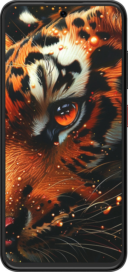 Силиконовый чехол Tiger для ZTE Nubia V70 Design - 6053u-4084 изображение 