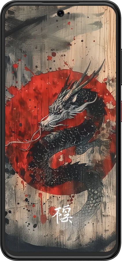 Силиконовый чехол Восточный дух для ZTE Nubia V70 Design - 6100u-4084 изображение 