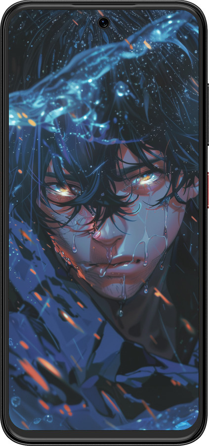 Силиконовый чехол Satoru Gojou для ZTE Nubia V70 Design - 6128u-4084 изображение 