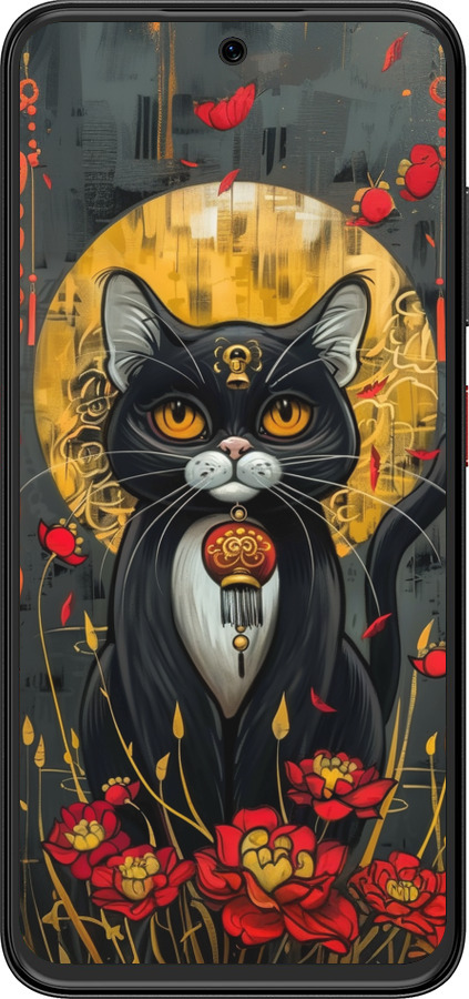 Силіконовий чехол China Cat для ZTE Nubia V70 Design - 6134u-4084 изображение 