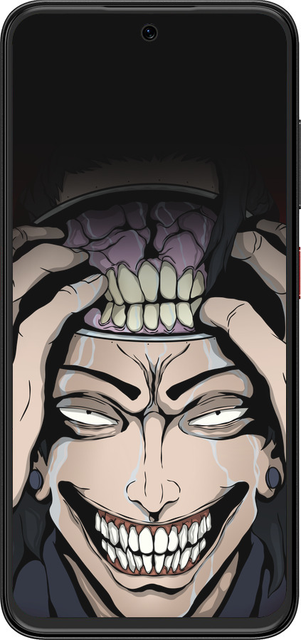 Силіконовий чехол Kenjaku Магічна Битва для ZTE Nubia V70 Design - 6151u-4084 изображение 