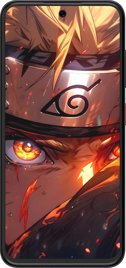 Силиконовый чехол Наруто для ZTE Nubia V70 Design - 6277u-4084 изображение 