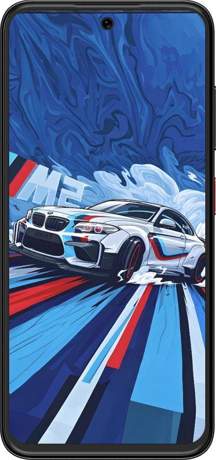 Силиконовый чехол БМВ для ZTE Nubia V70 Design - 6292u-4084 изображение 