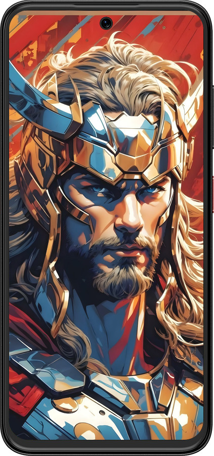 Силиконовый чехол Тор для ZTE Nubia V70 Design - 6384u-4084 изображение 