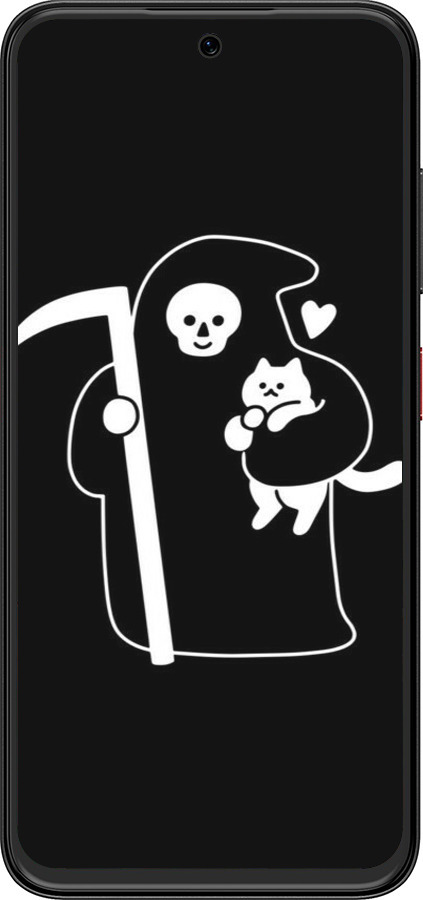 Силиконовый чехол С изображением Кошек для ZTE Nubia V70 Design - 6485u-4084 изображение 