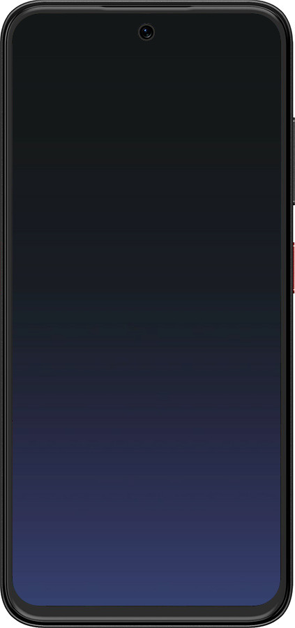 Силіконовий чехол Градієнт у темно-синьому стилі для ZTE Nubia V70 Design - 6542u-4084 изображение 