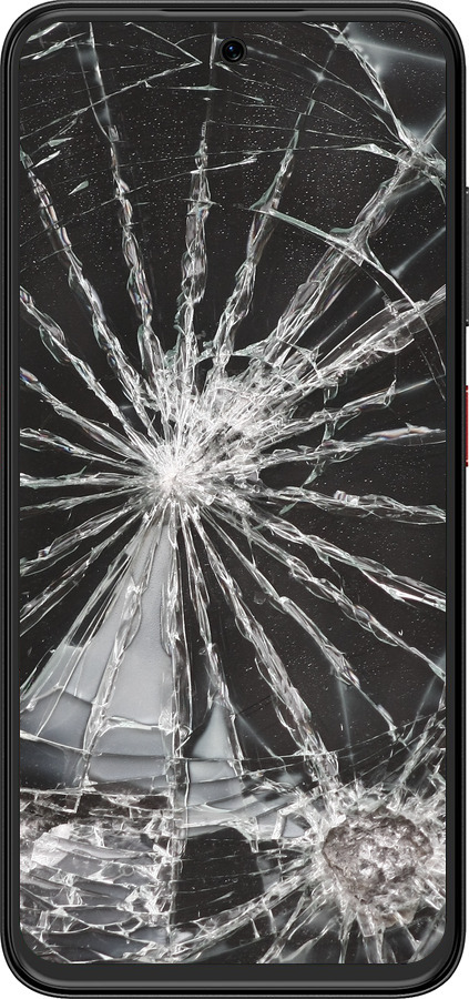 Силиконовый чехол Glass для ZTE Nubia V70 Design - 6608u-4084 изображение 