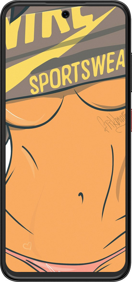 Силиконовый чехол Sexy для ZTE Nubia V70 Design - 785u-4084 изображение 