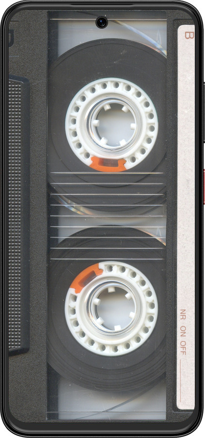 Силіконовий чехол Касета  для ZTE Nubia V70 Design - 876u-4084 изображение 