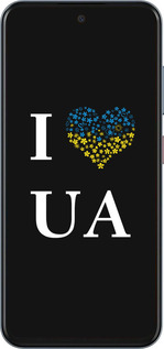 Силиконовый чехол I love UA для ZTE Nubia V70 - 1112u-4083 изображение 