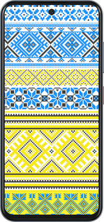 Силиконовый чехол Вышиванка 40 для ZTE Nubia V70 - 1174u-4083 изображение 