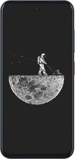 Силіконовий чехол Moon in dark для ZTE Nubia V70 - 4176u-4083 изображение 