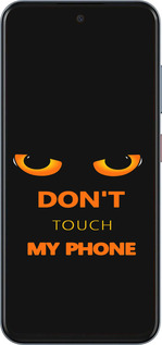 Силіконовий чехол Донт тач зе фон для ZTE Nubia V70 - 4261u-4083 изображение 