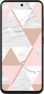 Силіконовий чехол Мармурова симетрія для ZTE Nubia V70 - 4344u-4083 изображение 