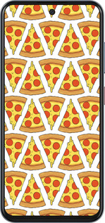 Силиконовый чехол Пицца для ZTE Nubia V70 - 4408u-4083 изображение 