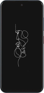 Силиконовый чехол Пара для ZTE Nubia V70 - 4457u-4083 изображение 