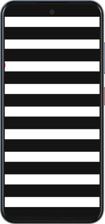 Силиконовый чехол Черно-белые полосы для ZTE Nubia V70 - 4461u-4083 изображение 