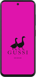 Силиконовый чехол Гуси для ZTE Nubia V70 - 4561u-4083 изображение 