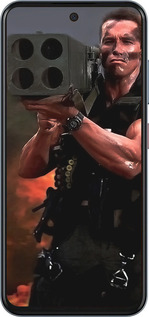 Силиконовый чехол Базука для ZTE Nubia V70 - 4564u-4083 изображение 