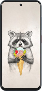 Силіконовий чехол Єнотик з морозивом для ZTE Nubia V70 - 4602u-4083 изображение 