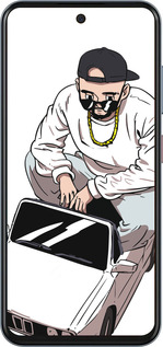 Силіконовий чехол Тачка для ZTE Nubia V70 - 4663u-4083 изображение 