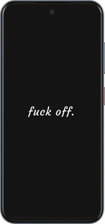 Силиконовый чехол Fuck off для ZTE Nubia V70 - 4731u-4083 изображение 