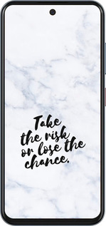 Силиконовый чехол Рискнуть или потерять шанс для ZTE Nubia V70 - 4866u-4083 изображение 