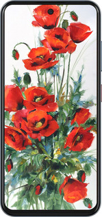 Силиконовый чехол Маки для ZTE Nubia V70 - 523u-4083 изображение 